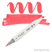 TOUCH Twin Brush Marker Einzelfarbe | R12 - Coral Red