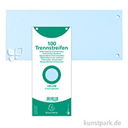 Trennstreifen 105 x 240 mm 100 Stk | Blau