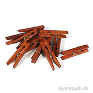 Vintage Wäscheklammern, 5 cm, 12 Stück 