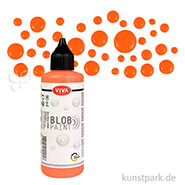 Viva Decor Blob Paint 90 ml | Neon Orange