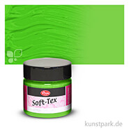 Viva Decor Soft-Tex Textilfarbe 45 ml Einzelfarbe | Kiwi