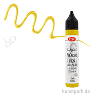 Viva Decor Wachs-Pen 25 ml Einzelfarbe | Gelb