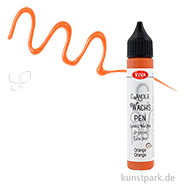 Viva Decor Wachs-Pen 25 ml Einzelfarbe | Orange