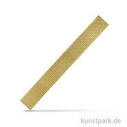 Wachs-Perlstreifen, 20x0,2 cm, 11 Stück Gold