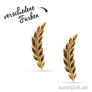 Wachsmotiv - Ähre, 0,9x3,8 cm, 2 Stück 