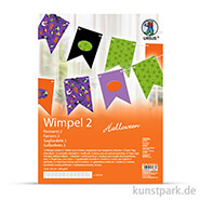Wimpel-Kette Halloween - Fähnchen, Länge 1,65 m 