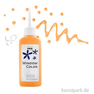 KREUL Window Color Glasmalfarbe 80 ml Einzelfarbe | Goldgelb