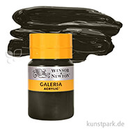 Winsor & Newton GALERIA Acrylfarben 250 ml Flasche | 337 Lampenschwarz