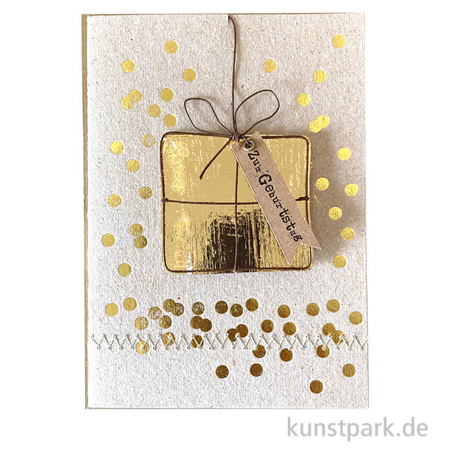 Good old friends - Drahtkarte, Geschenk