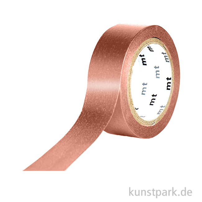 MT Masking Tape Metallic Bronze, 15 mm, 7 m Rolle