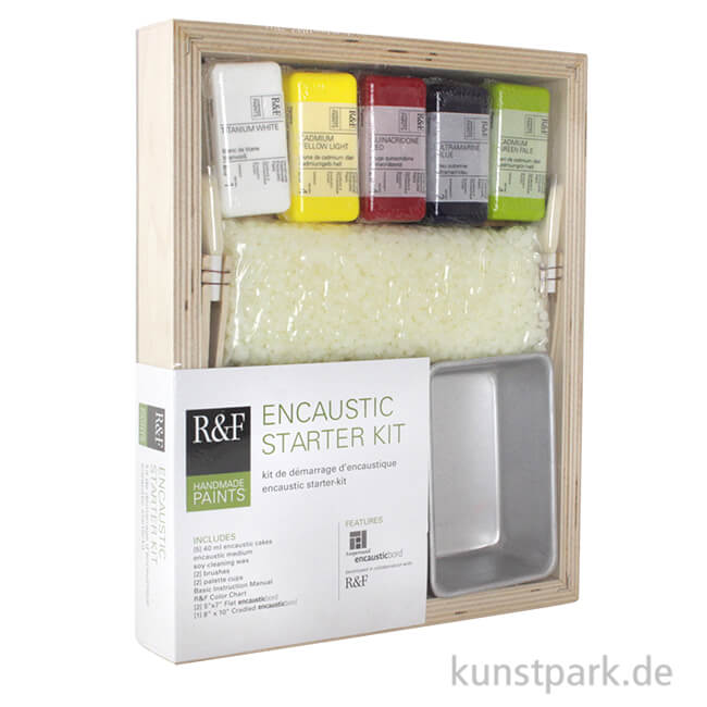 R&F Handmade Paints Encaustic Kit Starter