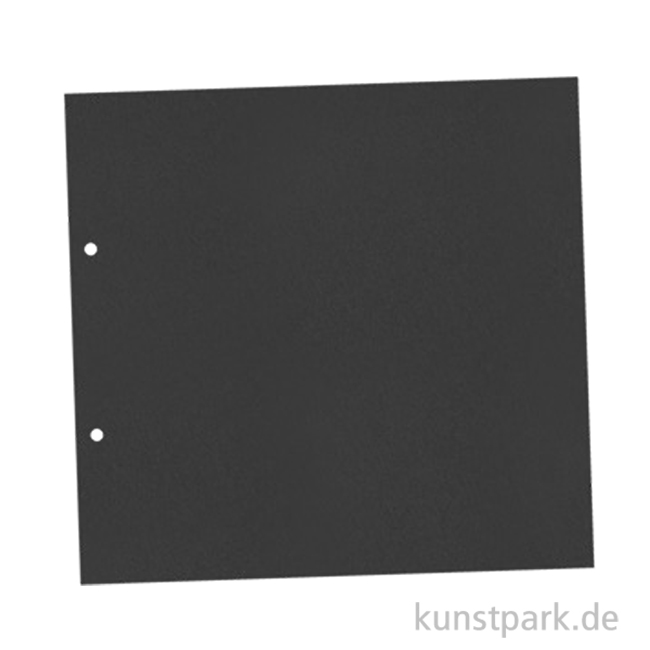 Uitverkoop Diakritisch virtueel Scrapbook Karton Einlagen - Schwarz, 31x32,5cm, 4-fach gelocht, 15 Stk