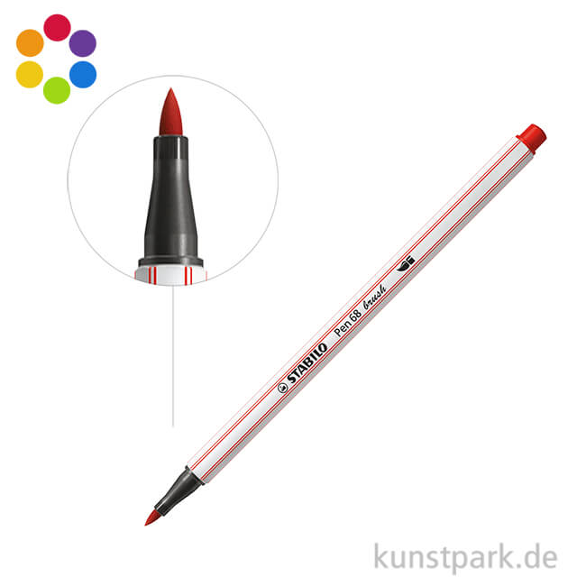 STABILO Pen 68 brush Einzelfarben