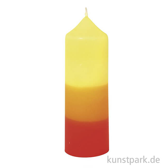Kerzengie/ßform Zylinder mit Glockenspitze 5,0 x 14 cm