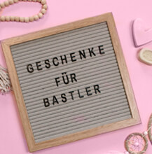 Geschenke für Bastler und Kreative im kunstpark finden