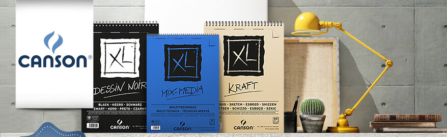 Canson Blockserie XL in der Übersicht